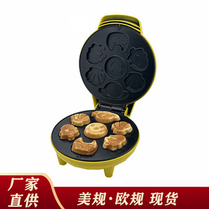 เครื่องทำวาฟเฟิลการ์ตูน C01 เครื่องทำเค้กรูปสัตว์ขนาดเล็ก กระทะไฟฟ้าเคลือบสารกันติด สำหรับใช้ในบ้าน - Product Image 4