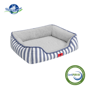 Kattenbedden voor binnenkatten, wasbaar, orthopedisch hondenbed, verwarmend zacht kalmerend slaapbed voor puppy's met antislipbodem - Product Image 3