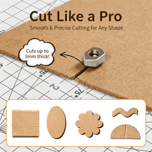 Nouvelle Scie à découper créative pour enfants, machine à découper le carton, outil électrique de sécurité, jouet éducatif, apprentissage artisanal - Product Image 4