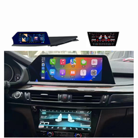 Kit de modification de l'intérieur de la voiture Écran lame 12.3 "GPS Android Auto Garantie 1 an BMW X5/X6 F15/F16 2014-2018 NBT
