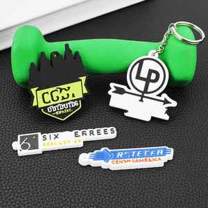 Personnalisation Porte-clés en caoutchouc 3D avec logo personnalisé Porte-clés en PVC souple Porte-clés en caoutchouc PVC personnalisé - Product Image 2