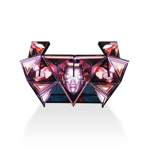 DJ Booth xách tay màn hình <span class=keywords><strong>LED</strong></span> âm nhạc thanh âm nhạc hoạt động mô hình trong nhà P2 p3.91 p4.81 tường video ngoài trời Tùy Chỉnh 65 P5 linh hoạt - Product Image 1