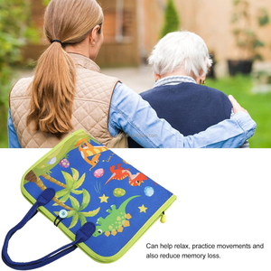 Coperta Sensoriale per Anziani con Demenza e Alzheimer, Ausilio Terapeutico con Pannelli Tattili - Product Image 5