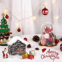 Couverture de neige artificielle douce et épaisse pour Noël