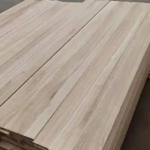 Wholesale Natural Furniture Solid Wood Paulownia Board For Coffin Wood Board