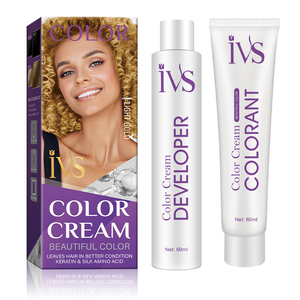 IVS Manufacturer Supply Pink <strong>Hair</strong> Color Cream Permanent Ammonia Free Italian <strong>Hair</strong> Color <strong>Hair</strong> <strong>Dye</strong> Cream - Product Image 4