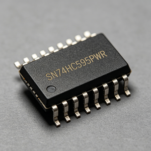 SN74HC595PWR ชิฟต์รีจิสเตอร์แบบอนุกรม 8 บิตพร้อมแลตช์ 2.0V-6.0V TSSOP-16 SMD IC - Product Image 1