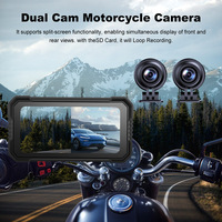 Pantalla Carplay para Motocicleta de 6.25 Pulgadas, Navegación GPS, BMW Moto, Cámaras Duales, Grabador de Conducción, IPX7 Impermeable, Mirror Link, Monitor ZC15