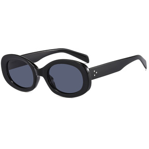3535 Simple and Personalized Oval <b>Sunglasses</b> for Women and Men Retro Trendy Street Photography Driving Beach <b>Sunglasses</b> - Product Image 3