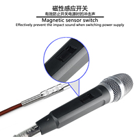 GAM-SC06 micro dynamique super-cardioïde filaire professionnel de haute qualité pour les performances de Microphone de scène karaoké en direct