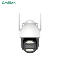 Cámara PTZ WiFi Inteligente 4K con Audio Bidireccional, Detección de Movimiento, Visión Nocturna, Alarma, IP65 Impermeable, Almacenamiento en Tarjeta SD, OEM para CCTV