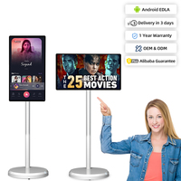 Proveedores verificados Monitor de pantalla de 21,5 pulgadas Batería de energía Tv portátil Pantalla táctil Televisión inteligente con soporte 1080P Smart Tv