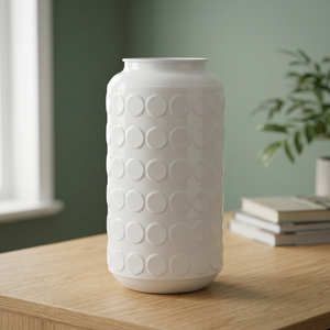 Maceta de hierro de metal de nuevo diseño hecha a mano de alta calidad con recubrimiento de polvo blanco de acabado moderno, decoración del hogar más vendida - Product Image 2