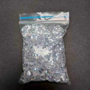 Venta al por Mayor de Circonitas Cúbicas Blancas RS de 3.0mm-10.0mm, Piedras Preciosas Sueltas Directamente de Fábrica, Calidad 3A/5A, Tratadas con Calor para la Fabricación de Joyas - Product Image 3