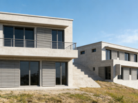 Villa en acier léger galvanisé préfabriquée écologique, design moderne, maison à faible coût, assemblage rapide, appartement/hôtel facile à construire