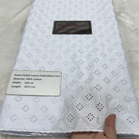 NI.AI Nouveau tissu en dentelle de mousseline de haute qualité, dentelle brodée avec des pierres pour robe de mariée ou de soirée pour femmes