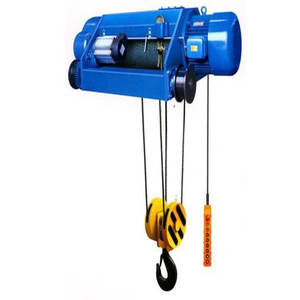 Elektrische takel met dubbele lichtgewicht-boogtrolley, draadkabel, hijsklem, gemotoriseerde reiswagen, 2T 3T 5T 10T 16T 20T 25T 32T - Product Image 1