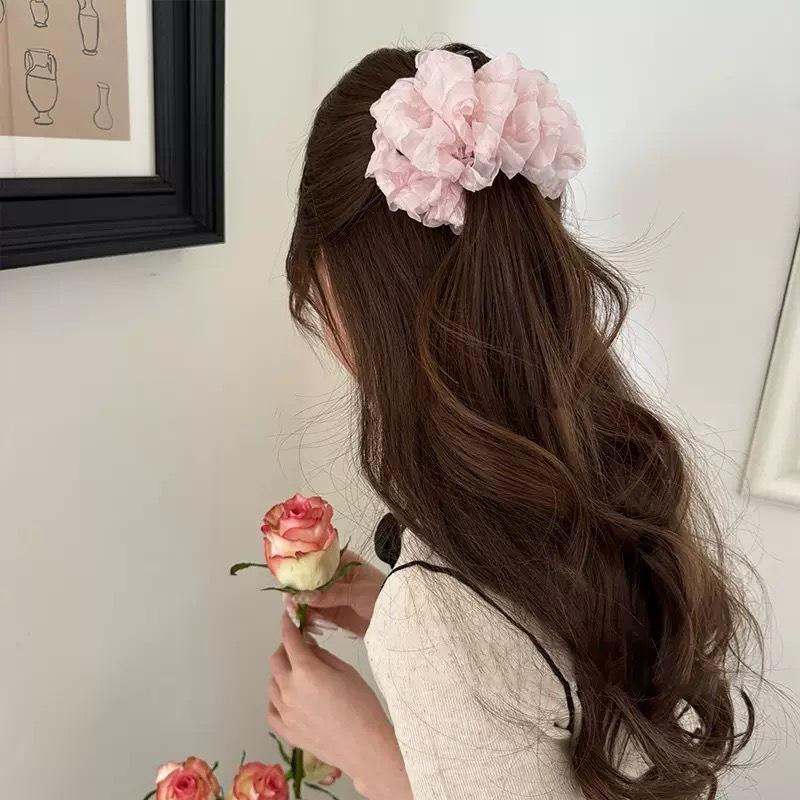 Pince à banane nuage rose