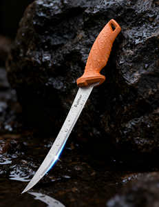 Cuchillo para Filetear Pescado Sharp de 5, 7 y 9 Pulgadas, Hoja Flexible, Agarre Antideslizante, Equipo de Pesca con Funda Protectora, Logotipo Personalizado - Product Image 4