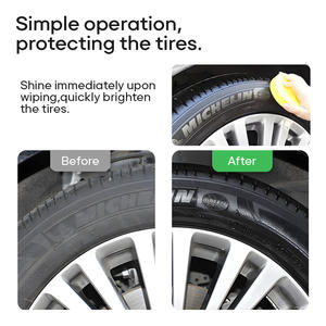 Aegis 500ml OEM/ODM Factory Direct Sales Nano Eco Environment-Friendly Liquid <b>Tire</b> <b>Shine</b> <b>Spray</b> High Quality Polish Gel Car Care - Product Image 3