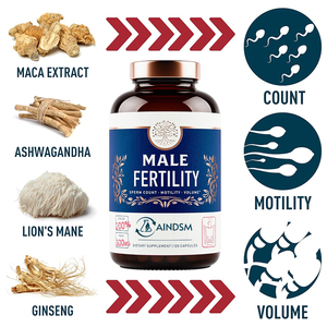 แคปซูลวิตามินรวมอเนกประสงค์สำหรับผู้ชาย ช่วยปรับสมดุลฮอร์โมน สำหรับผู้ทานมังสวิรัติ ผสมสารสกัดจากรากมาคา เพิ่มพลังงานและเสริมสมรรถภาพทางเพศ แคปซูลเพิ่มความสมบูรณ์เพศชาย - Product Image 5