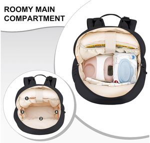Sac à dos <span class=keywords><strong>Spectra</strong></span> tire-lait avec compartiment refroidisseur amovible Doublure en polyester imperméable Fermeture à glissière Pompe Accessoires Sac - Product Image 2