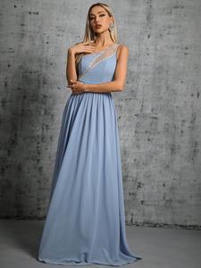 Robe de <span class=keywords><strong>soir</strong></span>ée 2026 Nouvelle collection Asymétrique en dentelle et cachemire Coupe trapèze Longueur ras du sol Automne 2024 pour Bal de promo, Fête, Banquet, Réunion annuelle, Mariée - Product Image 6