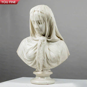 <span class=keywords><strong>Statue</strong></span> de dame élégante en <span class=keywords><strong>marbre</strong></span> naturel sculpté à la main - Product Image 6