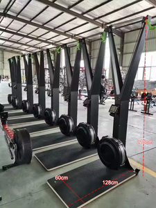Máquina de Esquí Ergométrica Profesional Comercial con Resistencia al Viento Ajustable, Simulador de Esquí para Interiores, Equipo de Gimnasio, Fitness - Product Image 2