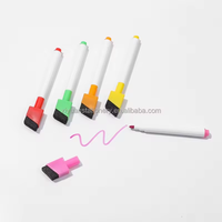 Marqueur effaçable à sec pour tableau blanc, 12 couleurs, pointe pour écriture fluide, stylo pour tableau blanc, logo personnalisé OEM pour l'école, le bureau, vente en gros