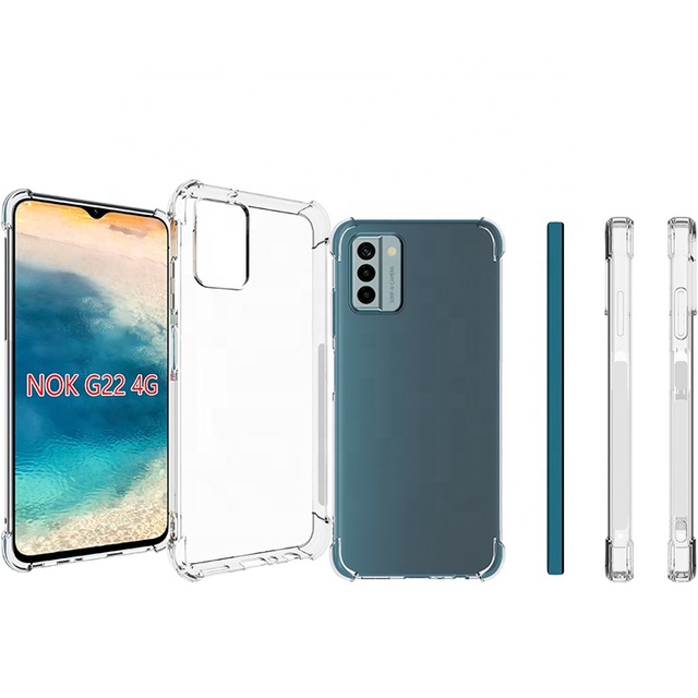 Hot Selling Products 2023 for Nokia G22 4G XR20 XR21 5G Transparent Soft Tpu Shock Proof Case