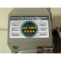 Machine de remplissage et de scellage de semence à très faible consommation d'énergie 260W - PLC à double écran tactile, ultrasonique pour centres d'IA