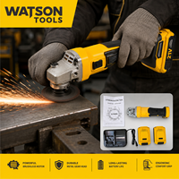 Kit d'outils sans fil à angle droit, meuleuse-polisseuse à batterie au lithium avec 2 batteries et chargeur, fourniture d'usine, OEM ODM, vente en gros
