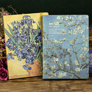 Cuaderno de Dibujo Horizontal con Correa, Estilo Van Gogh/<span class=keywords><strong>Monet</strong></span>, para Lápiz y Papel - Product Image 5