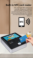 Kiosque de commande pour restaurant, système de point de vente Android 11,6 pouces, mini-caisse enregistreuse, systèmes NFC, terminal de point de vente tout-en-un pour supermarché