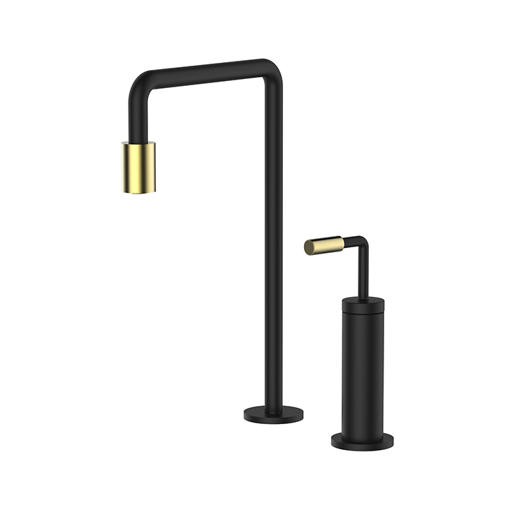 Brass Bathroom Washbasin Faucet Single Handle Cold And Hot Mixer