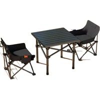 Table pliante d'extérieur portable multifonctionnelle pour pique-nique et camping avec chaises