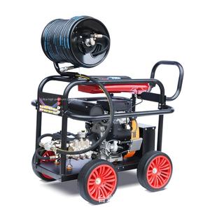 2 기통 고압 산업용 물총 새로운 디젤 파이프라인 준설 기계 하수구 청소 장비 220V 산업 - Product Image 1