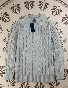 Suéter Personalizado de Lujo para <span class=keywords><strong>Hombre</strong></span> Estilo Preppy |   Suéter Estilo Polo Ralph Lauren, Cuello Coreano, Tejido de Punto - Product Image 2