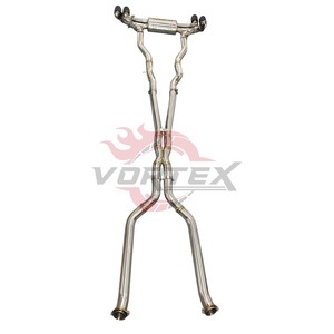 Sistema de escape intermedio con válvulas de acero inoxidable Vortex para BMW G90 M5, silenciador de rendimiento mejorado. - Product Image 6