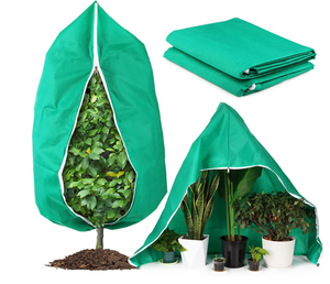 Housse de protection hivernale pour plantes YONGTUO, non tissée, anti-gel, résistante au froid, verte/blanche/beige, utilisation 1-2 ans, pour jardinage - Product Image 4