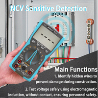 ZOYI ZT-Y1 6000 Penghitungan Presisi Tinggi Layar 4 Digit Rentang Otomatis/Manual Multimeter Digital 0-1000V/0-10A Resistansi