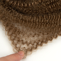Estensioni per trecce Boho 100% sintetiche senza nodi, per acconciature Afro Kinky Dreadlock Braid Twists