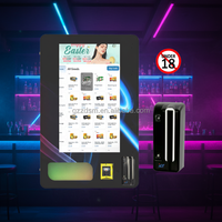 Distributeur automatique mural à écran tactile 32 pouces, paiement par carte bancaire, SDK, conforme ADA, gestion basée sur le cloud
