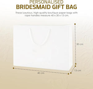 Bolsa de Papel Kraft Ecológica, Biodegradable, Impresa Personalizada, para Envasado de Pastelería, Bebidas, Comida para Llevar, Suministro al por Mayor - Product Image 2