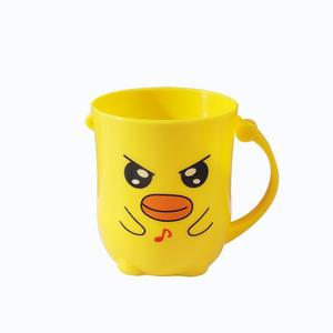 Gobelet à brosse à dents en forme de canard jaune, matériau PP épaissi, résistant aux chutes, pour usage domestique, pour enfants et famille - Product Image 5