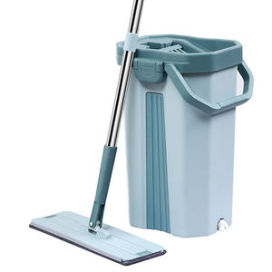 Juego de Trapeador Mágico Autoescurrible y Cubeta - 360 °   Limpiador de Pisos Giratorio con Función de Exprimido - Product Image 5
