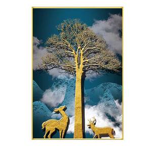 Pop Art moderno paesaggio europeo alce albero soggiorno camera da letto divano corridoio Poster tela pittura stampa su immagine di <span class=keywords><strong>arte</strong></span> della parete - Product Image 6