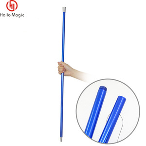 Canne de danse en aluminium, baguette magique pour magicien, bâton en métal avec pouvoirs magiques - Product Image 4