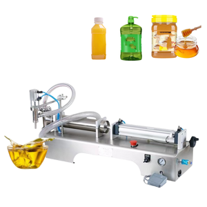 Machine de remplissage semi-automatique pour jus, liquides, eau, huile, lait, boissons, détergent à lessive et aliments, avec pompes de remplissage - Product Image 5
